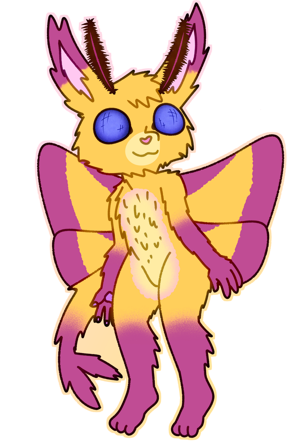 Iolite Ocean's fursona, Rio Geo.