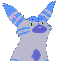 Iolite Ocean's fursona, Rio Geo.
